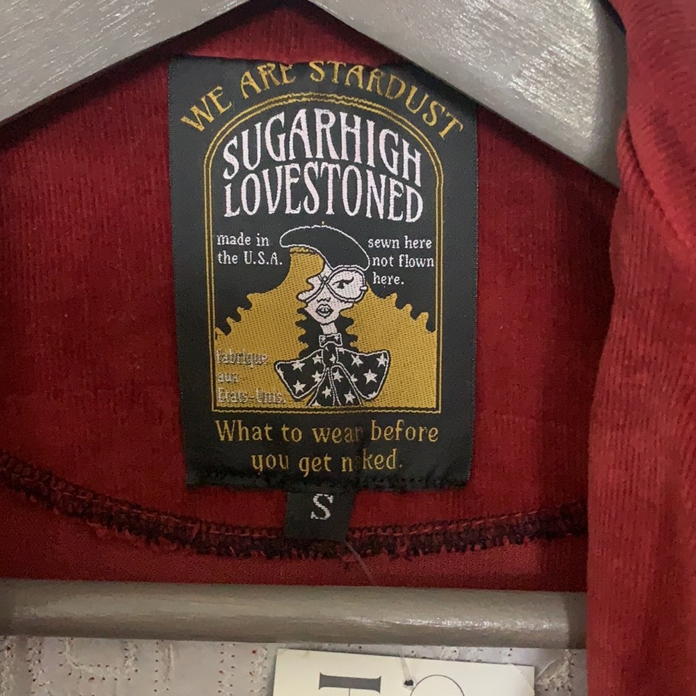 Sugarhigh Lovestoned Astro Logic blazer S NWT - Picture 5 of 13
